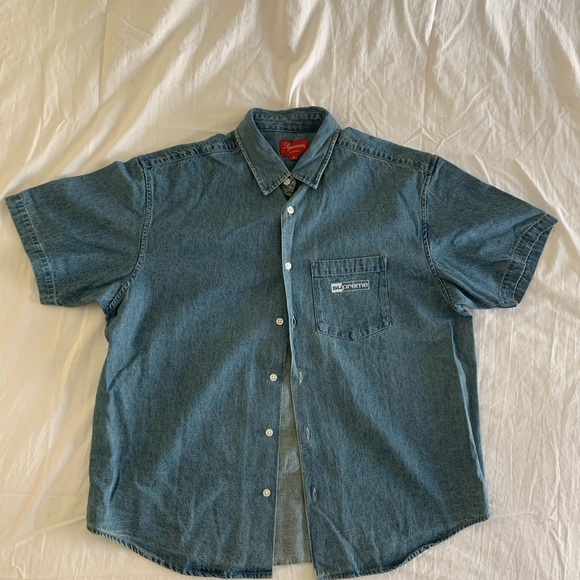 Supreme Jean Button-up Shirt - Picture 2 of 3
